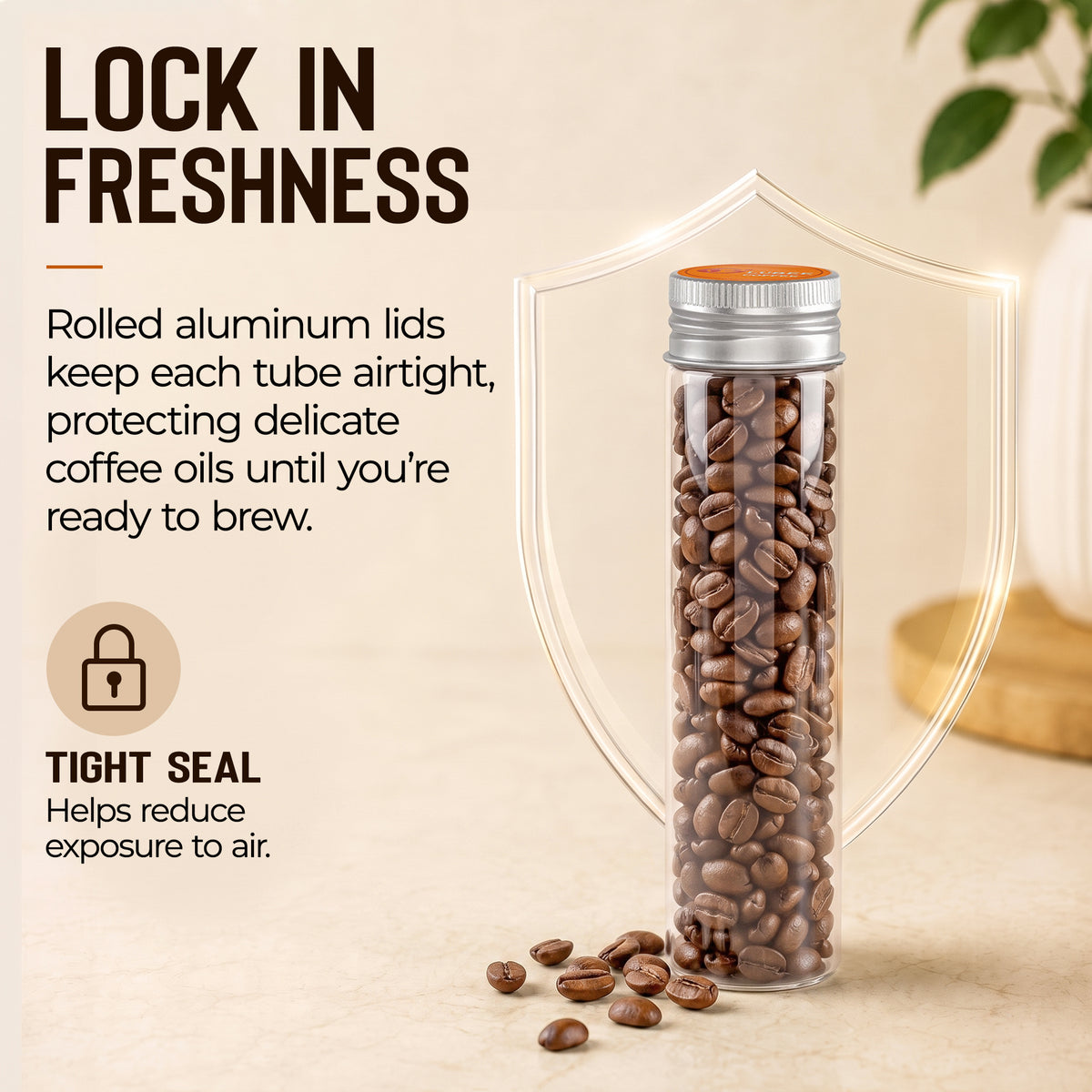 Single Dose Coffee Bean Storage Rack