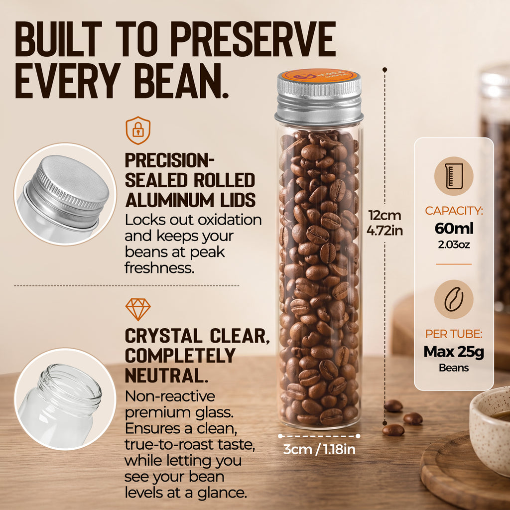 Single Dose Coffee Bean Storage Rack