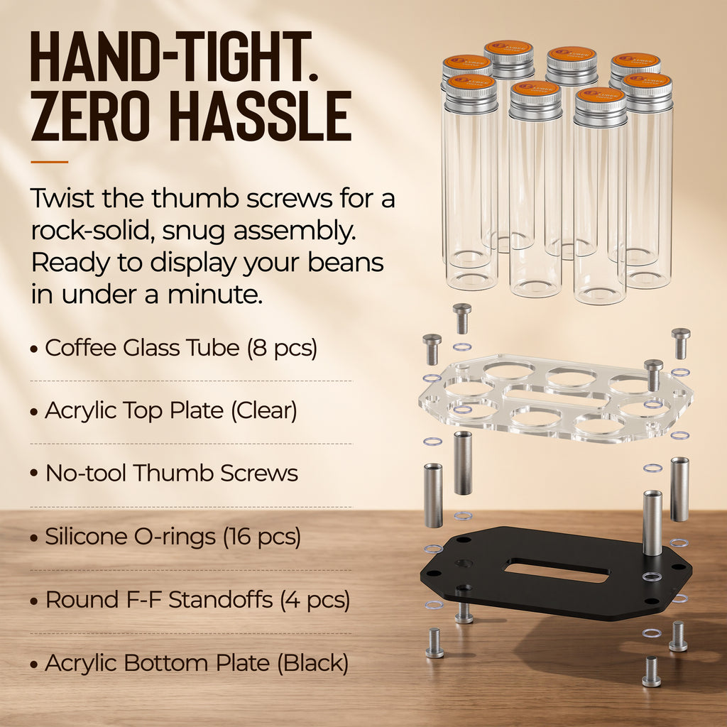 Single Dose Coffee Bean Storage Rack